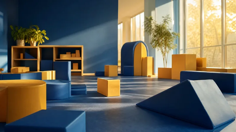 Sunlit playroom with soft blocks, How to Open a Child Care Center in Michigan